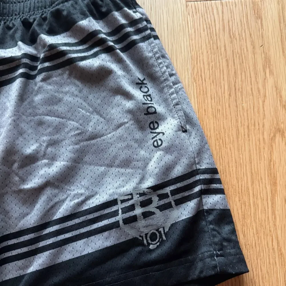 Baseball Lifestyle 101 Crayon Eye Black Shorts Mens Small